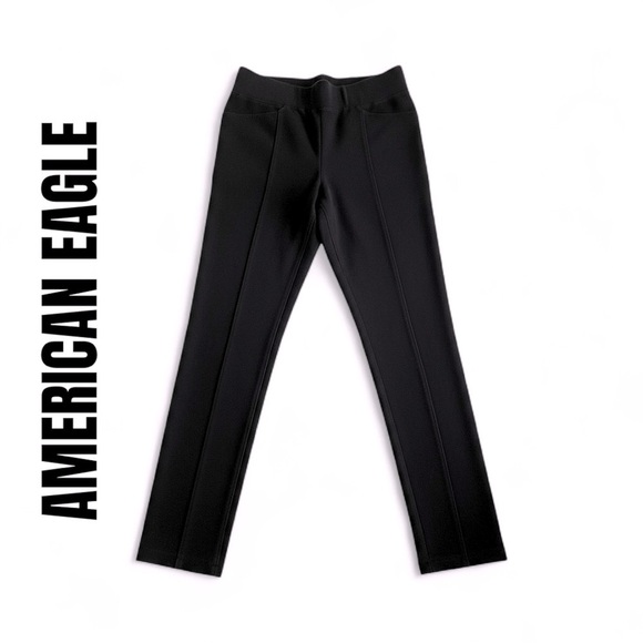 027 American Eagle Outfitters Classic Black Jeggings XS Women - Picture 1 of 2